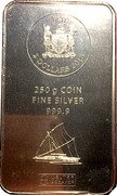 Fiji 2 Dollars (Ingot) FIJI 2 DOLLARS 2015 250G COIN FINE SILVER 999,9 AH MELTER ASSAYER coin obverse Fiji 2 Dollars (Ingot) FIJI 2 DOLLARS 2015 250G COIN FINE SILVER 999,9 AH MELTER ASSAYER coin obverse