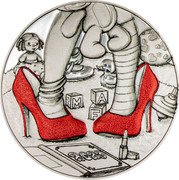 Cook Islands 2 Dollars (Charles III Mommy Girl) M A F 2023 coin reverse Cook Islands 2 Dollars (Charles III Mommy Girl) M A F 2023 coin reverse