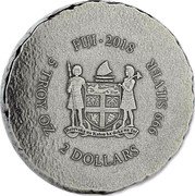 Fiji 2 Dollars Terracotta Army 2018 FIJI 2018 5 TROY OZ 2 DOLLARS 999 SILVER coin obverse Fiji 2 Dollars Terracotta Army 2018 FIJI 2018 5 TROY OZ 2 DOLLARS 999 SILVER coin obverse