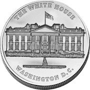 Fiji 2 Dollars (The White House) THE WHITE HOUSE WASHINGTON D.C. coin reverse Fiji 2 Dollars (The White House) THE WHITE HOUSE WASHINGTON D.C. coin reverse