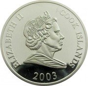 Cook Islands 2 Dollars (World Football Cup Germany) 2003 COOK ISLANDS ELIZABETH II coin obverse Cook Islands 2 Dollars (World Football Cup Germany) 2003 COOK ISLANDS ELIZABETH II coin obverse