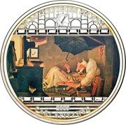Cook Islands 20 Dollars Poor Poet by Carl Spitzweg 2009 Proof KM# 700 MASTERPIECES OF ART 2009 CARL SPITZWEG coin reverse Cook Islands 20 Dollars Poor Poet by Carl Spitzweg 2009 Proof KM# 700 MASTERPIECES OF ART 2009 CARL SPITZWEG coin reverse