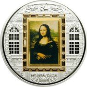 Cook Islands 20 Dollars The Mona Lisa by Leonardo da Vinci 2009 Proof KM# 697 MASTERRIECES OF ART LEONARDO DA VINCI MONA LISA 2009 coin reverse Cook Islands 20 Dollars The Mona Lisa by Leonardo da Vinci 2009 Proof KM# 697 MASTERRIECES OF ART LEONARDO DA VINCI MONA LISA 2009 coin reverse
