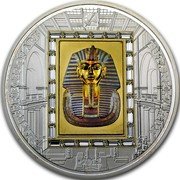Cook Islands 20 Dollars Tutankhamen 2011 Proof KM# 1641 MASTERPIECES OF ART TUTANKHAMUN 147/999 2011 coin reverse Cook Islands 20 Dollars Tutankhamen 2011 Proof KM# 1641 MASTERPIECES OF ART TUTANKHAMUN 147/999 2011 coin reverse