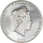 Cook Islands 20 Dollars (Charles III Alcatraz Island) ELIZABETH II COOK ISLANDS IRB 20 DOLLARS coin obverse Cook Islands 20 Dollars (Charles III Alcatraz Island) ELIZABETH II COOK ISLANDS IRB 20 DOLLARS coin obverse