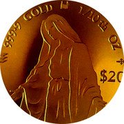 Cook Islands 20 Dollars Maria 2022 $20 9999 GOLD 1/10TH OZ coin reverse Cook Islands 20 Dollars Maria 2022 $20 9999 GOLD 1/10TH OZ coin reverse