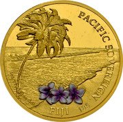 Fiji 200 Dollars (Pacific Sovereign. Colourized) PACIFIC SOVEREIGN 1OZ 999.9 FINE GOLD FIJI 001 coin reverse Fiji 200 Dollars (Pacific Sovereign. Colourized) PACIFIC SOVEREIGN 1OZ 999.9 FINE GOLD FIJI 001 coin reverse