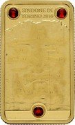 Cook Islands 25 Dollars Shroud of Turin 2010 Proof KM# 1242 SINDONE DI TORINO 2010 coin reverse