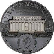 Cook Islands 25 Dollars (Abraham Lincoln) IN THIS TEMPLE AS IN THE HEARTS OF THE PEOPLE FOR WHOM HE SAVED THE UNION THE MEMORY OF ABRAHAM LINCOLN IS ENSHRINED FOREVER. IRB ELIZABETH II COOK ISLANDS 25 DOLLARS coin obverse Cook Islands 25 Dollars (Abraham Lincoln) IN THIS TEMPLE AS IN THE HEARTS OF THE PEOPLE FOR WHOM HE SAVED THE UNION THE MEMORY OF ABRAHAM LINCOLN IS ENSHRINED FOREVER. IRB ELIZABETH II COOK ISLANDS 25 DOLLARS coin obverse