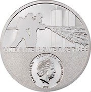 Cook Islands 250 Dollars Real Hero - Firefighter 2021 ONLY THE BRAVE ARE FREE IRB ELIZABETH II 250 DOLLARS COOK ISLANDS 2021 coin obverse Cook Islands 250 Dollars Real Hero - Firefighter 2021 ONLY THE BRAVE ARE FREE IRB ELIZABETH II 250 DOLLARS COOK ISLANDS 2021 coin obverse