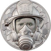 Cook Islands 250 Dollars Real Hero - Firefighter 2021 343 FDNY FIREFIGHTER REAL HERO WE RUSH IN WHEN OTHERS RUSH OUT coin reverse Cook Islands 250 Dollars Real Hero - Firefighter 2021 343 FDNY FIREFIGHTER REAL HERO WE RUSH IN WHEN OTHERS RUSH OUT coin reverse