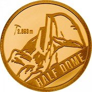 Cook Islands 5 Dollars Charles III Half Dome 2023  Proof KM# 3372 2.693 M HALF DOME coin reverse