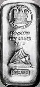 Fiji 5 Dollars (Ingot) FIJI 5 DOLLARS 2015 500G COIN FINE SILVER 999,9 AH ARGOR HARAEUS coin obverse Fiji 5 Dollars (Ingot) FIJI 5 DOLLARS 2015 500G COIN FINE SILVER 999,9 AH ARGOR HARAEUS coin obverse