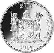 Fiji 5 Dollars (Unicorn) FIJI 3 OZ AG 999 2016 coin obverse Fiji 5 Dollars (Unicorn) FIJI 3 OZ AG 999 2016 coin obverse