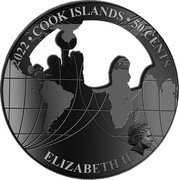 Cook Islands 50 Cents Berlin. Brandenburg Gate 2022 In Sets only 2022 50 CENTS COOK ISLANDS ELIZABETH II coin obverse Cook Islands 50 Cents Berlin. Brandenburg Gate 2022 In Sets only 2022 50 CENTS COOK ISLANDS ELIZABETH II coin obverse
