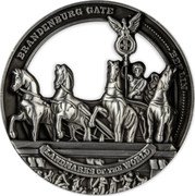 Cook Islands 50 Cents Berlin. Brandenburg Gate 2022 In Sets only BERLIN BRANDENBURG GATE LANDMARKS OF THE WORLD coin reverse Cook Islands 50 Cents Berlin. Brandenburg Gate 2022 In Sets only BERLIN BRANDENBURG GATE LANDMARKS OF THE WORLD coin reverse