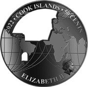 Cook Islands 50 Cents Colosseum. Rome 2022 In Sets only 2022 50 CENTS COOK ISLANDS ELIZABETH II coin obverse Cook Islands 50 Cents Colosseum. Rome 2022 In Sets only 2022 50 CENTS COOK ISLANDS ELIZABETH II coin obverse