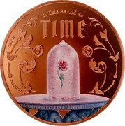 Cook Islands 50 Cents Beauty & The Beast 30th Anniversary. Enchanted Rose 2021 A TALE AS OLD AS A TIME coin reverse Cook Islands 50 Cents Beauty & The Beast 30th Anniversary. Enchanted Rose 2021 A TALE AS OLD AS A TIME coin reverse