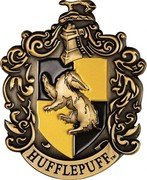 Cook Islands 50 Cents (Hogwarts House Banners - Hufflepuff) HUFFLEPUFF TM coin reverse Cook Islands 50 Cents (Hogwarts House Banners - Hufflepuff) HUFFLEPUFF TM coin reverse