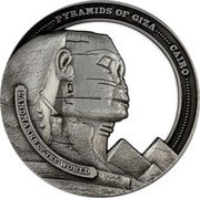 Cook Islands 50 Cents Pyramids of Giza. 2022 In Sets only CAIRO LANDMARKS OF THE WORLD PYRAMIDS OF GIZA coin reverse Cook Islands 50 Cents Pyramids of Giza. 2022 In Sets only CAIRO LANDMARKS OF THE WORLD PYRAMIDS OF GIZA coin reverse