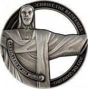 Cook Islands 50 Cents Rio de Janeiro. Christ the Redeemer. 2022 In Sets only CHRIST THE REDEEMER LANDMARKS OF THE WORLD RIO DE JANEIRO coin reverse Cook Islands 50 Cents Rio de Janeiro. Christ the Redeemer. 2022 In Sets only CHRIST THE REDEEMER LANDMARKS OF THE WORLD RIO DE JANEIRO coin reverse