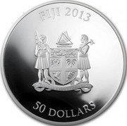 Fiji 50 Dollars Ramesses II 2013 Proof FIJI 2013 50 DOLLARS coin obverse Fiji 50 Dollars Ramesses II 2013 Proof FIJI 2013 50 DOLLARS coin obverse