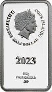 Cook Islands Half Dollar (Lord of the Rings - Fellowship of thr Ring - Arwen) ARWEN THE LORD OF THE RINGS TM © NLP coin reverse Cook Islands Half Dollar (Lord of the Rings - Fellowship of thr Ring - Arwen) ARWEN THE LORD OF THE RINGS TM © NLP coin reverse