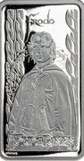 Cook Islands Half Dollar Fellowship of the Ring. Frodo 2023 FRODO THE LORD OF THE RINGS TM © NLP coin reverse Cook Islands Half Dollar Fellowship of the Ring. Frodo 2023 FRODO THE LORD OF THE RINGS TM © NLP coin reverse
