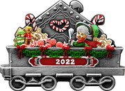 Fiji Half Dollar (Santa Express. Waggon Mrs. Santa) 2022 coin reverse Fiji Half Dollar (Santa Express. Waggon Mrs. Santa) 2022 coin reverse