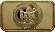 Fiji One Dollar Saint Basil's Cathedral. Moscow 2015  FIJI 2015 coin obverse Fiji One Dollar Saint Basil's Cathedral. Moscow 2015  FIJI 2015 coin obverse