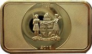 Fiji One Dollar Tower Bridge. London 2015  FIJI 2015 coin obverse Fiji One Dollar Tower Bridge. London 2015  FIJI 2015 coin obverse