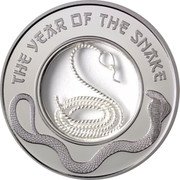Fiji One Dollar Year of the Snake. Filigree 2013 Proof THE YEAR OF THE SNAKE coin reverse Fiji One Dollar Year of the Snake. Filigree 2013 Proof THE YEAR OF THE SNAKE coin reverse