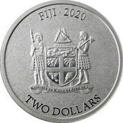 Fiji Two Dollars (Mouse) FIJI REREVAKA NA KALOU KA DOKA NA TUI 2020 TWO DOLLARS coin obverse Fiji Two Dollars (Mouse) FIJI REREVAKA NA KALOU KA DOKA NA TUI 2020 TWO DOLLARS coin obverse