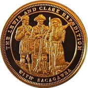 Fiji Two Dollars (The Lewis and Clark Expedition with Sacagawea) THE LEWIS AND CLARK EXPEDITION WITH SACAGAWEA coin reverse Fiji Two Dollars (The Lewis and Clark Expedition with Sacagawea) THE LEWIS AND CLARK EXPEDITION WITH SACAGAWEA coin reverse