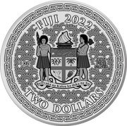Fiji Two Dollars (Year of the Tiger) FIJI 2022 REREVAKA NA KALOU KA DOKA NA TUI TWO DOLLARS 1OZ .999 FINE SILVER coin obverse Fiji Two Dollars (Year of the Tiger) FIJI 2022 REREVAKA NA KALOU KA DOKA NA TUI TWO DOLLARS 1OZ .999 FINE SILVER coin obverse