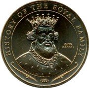 Cook Islands 1 Dollar History of the Royal Family. King Henry I 2010 Proof HISTORY OF THE ROYAL FAMILY KING HENRY I coin reverse