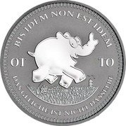 Tuvalu 1 Dollar Ottifant Jogging 2023 BIS IDEM NON EST IDEM DAS GLEICHE IST NICHT DASSELBE OT TO coin reverse Tuvalu 1 Dollar Ottifant Jogging 2023 BIS IDEM NON EST IDEM DAS GLEICHE IST NICHT DASSELBE OT TO coin reverse