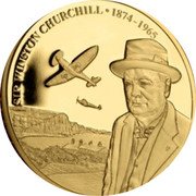 Cook Islands 1 Dollar (Sir Winston Churchill) 1874 - 1965 SIR WINSTON CHURCHILL coin reverse Cook Islands 1 Dollar (Sir Winston Churchill) 1874 - 1965 SIR WINSTON CHURCHILL coin reverse