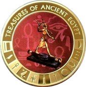 Cook Islands 1 Dollar (Treasures of Ancient Egypt . Pharaohs) TREASURES OF ANCIENT EGYPT coin reverse Cook Islands 1 Dollar (Treasures of Ancient Egypt . Pharaohs) TREASURES OF ANCIENT EGYPT coin reverse