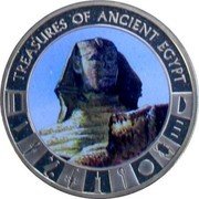 Cook Islands 1 Dollar (Treasures of Ancient Egypt. Sphinx of Giza) TREASURES OF ANCIENT EGYPT. coin reverse Cook Islands 1 Dollar (Treasures of Ancient Egypt. Sphinx of Giza) TREASURES OF ANCIENT EGYPT. coin reverse