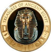 Cook Islands 1 Dollar (Treasures of Ancient Egypt. Tutankhamun) TREASURES OF ANCIENT EGYPT coin reverse Cook Islands 1 Dollar (Treasures of Ancient Egypt. Tutankhamun) TREASURES OF ANCIENT EGYPT coin reverse