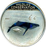 Cook Islands 1 Dollar (Wildlife conservation - Whale) WILDLIFE CONSERVATION. PROTECTING OUR NATURAL HERITAGE FOR TOMORROW 2013 coin reverse Cook Islands 1 Dollar (Wildlife conservation - Whale) WILDLIFE CONSERVATION. PROTECTING OUR NATURAL HERITAGE FOR TOMORROW 2013 coin reverse