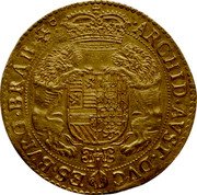Netherlands 1 Ducaton d'Or (Albert and Isabella) ARCHID AVST DVC ES BVRG BRAB Z.C coin reverse Netherlands 1 Ducaton d'Or (Albert and Isabella) ARCHID AVST DVC ES BVRG BRAB Z.C coin reverse