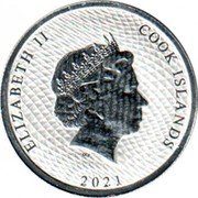 Cook Islands 10 Cents (HMS Bounty) 2021 COOK ISLANDS ELIZABETH II coin obverse Cook Islands 10 Cents (HMS Bounty) 2021 COOK ISLANDS ELIZABETH II coin obverse