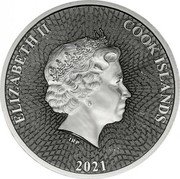 Cook Islands 10 Cents (Silver Star) 2021 COOK ISLANDS ELIZABETH II coin obverse Cook Islands 10 Cents (Silver Star) 2021 COOK ISLANDS ELIZABETH II coin obverse
