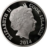 Cook Islands 10 Dollars (The Greatest Inventions Series.The Calendar) IRB ELIZABETH II COOK ISLANDS 2014 coin obverse