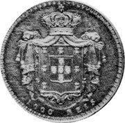 Portugal 1000 Reis (Maria II Pattern) KM# Pn105 1000 REIS coin reverse Portugal 1000 Reis (Maria II Pattern) KM# Pn105 1000 REIS coin reverse