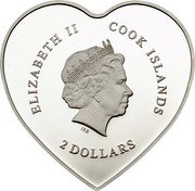 Cook Islands 2 Dollars (Happy Birthday.Girl) IRB ELIZABETH II COOK ISLANDS 2 DOLLARS coin obverse Cook Islands 2 Dollars (Happy Birthday.Girl) IRB ELIZABETH II COOK ISLANDS 2 DOLLARS coin obverse