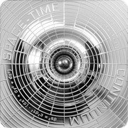 Cook Islands 2 Dollars (Space-Time Continuum) SPACE-TIME CONTINUUM coin reverse