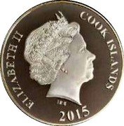 Cook Islands 20 Dollars ((Phoenix from the Ashes) IRB ELIZABETH II COOK ISLANDS 2015 coin obverse